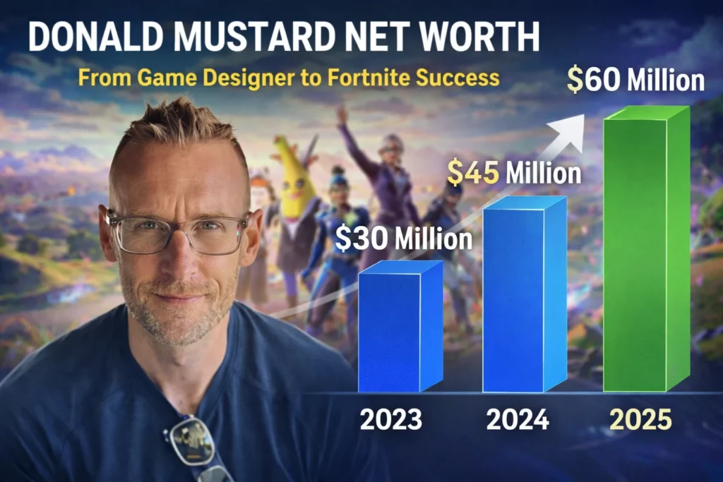 Donald Mustard Net Worth