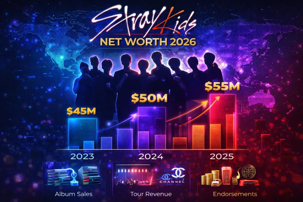Stray Kids Net Worth
