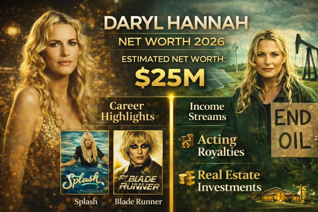 Daryl Hannah Net Worth