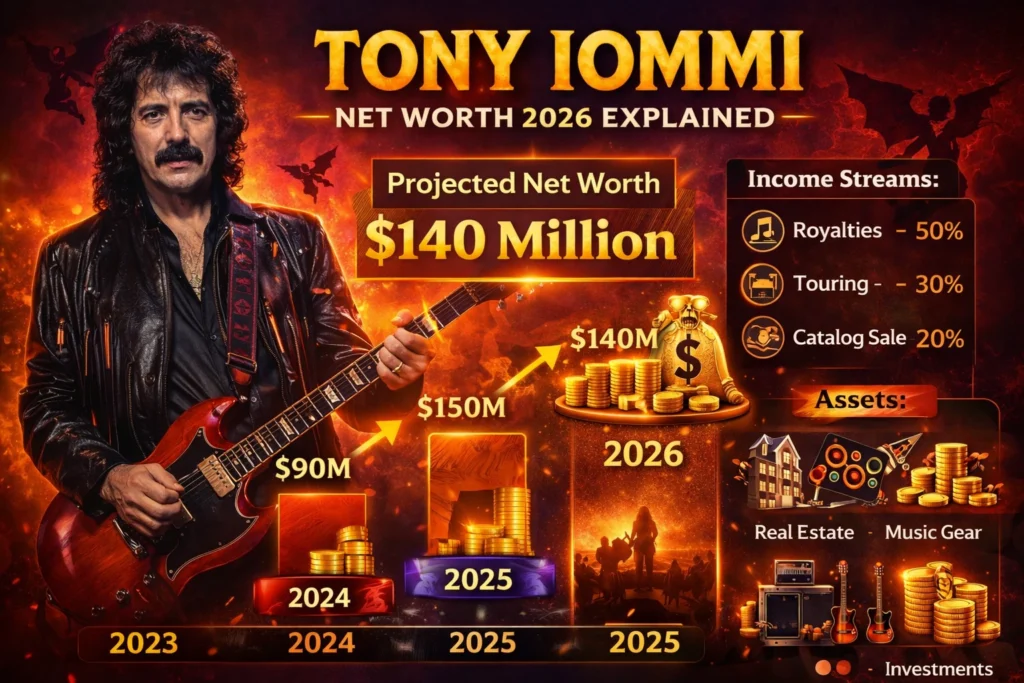 Tony Lommi Net Worth