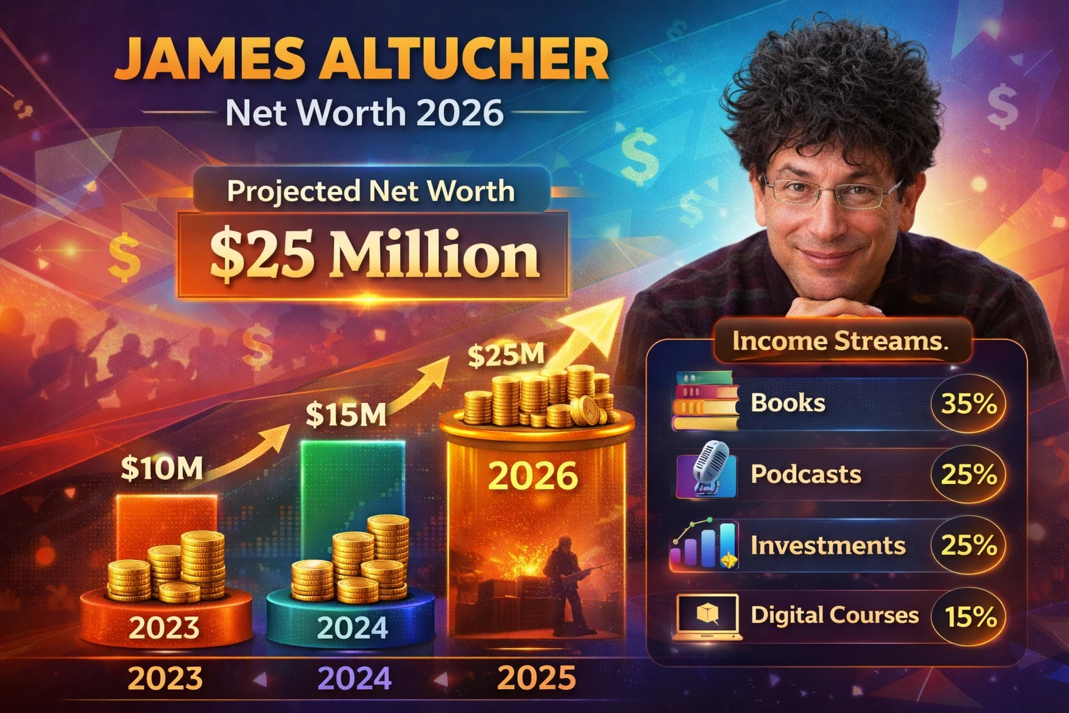 James Altucher Net Worth: Revealing His Financial Success In 2025-26