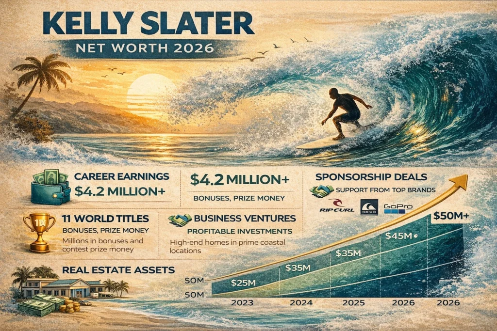Kelly Slater Net Worth