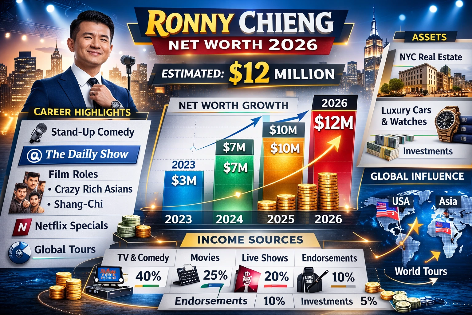 Ronny Chieng Net Worth
