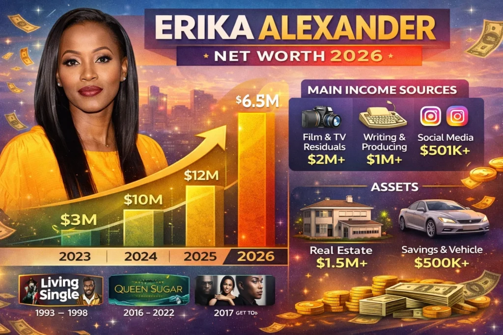 Erika Alexander Net Worth