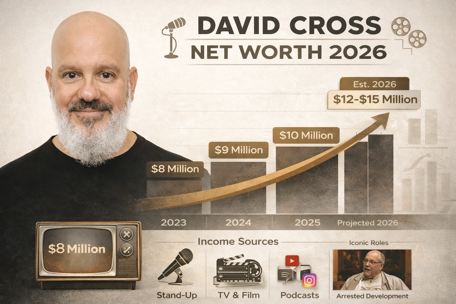 David Cross Net Worth: How the Comedian Built His Fortune In 2025-26