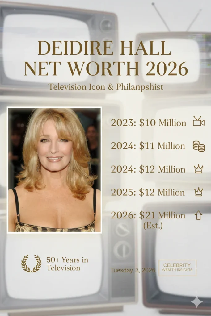 Deidre Hall Net Worth