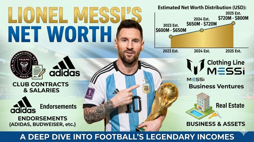 Lionel Messi’s Net Worth