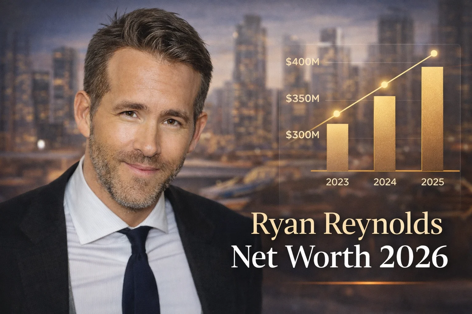 Ryan Reynolds Net Worth: Income, Assets & Fortune In 2026