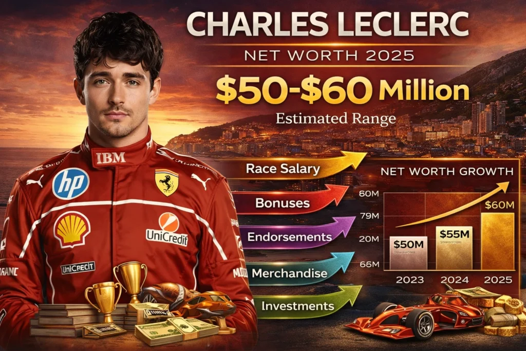 Charles Leclerc Net Worth