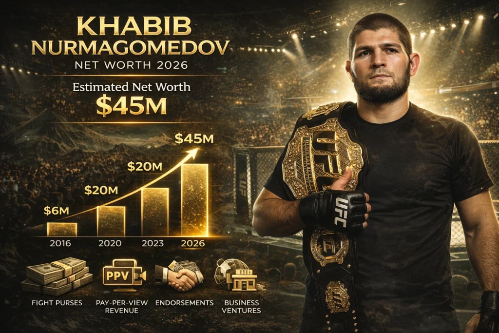 Khabib Nurmagomedov Net Worth