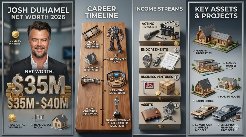Josh Duhamel Net Worth