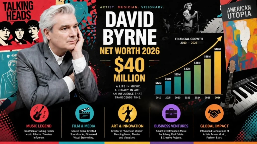 David Byrne Net Worth