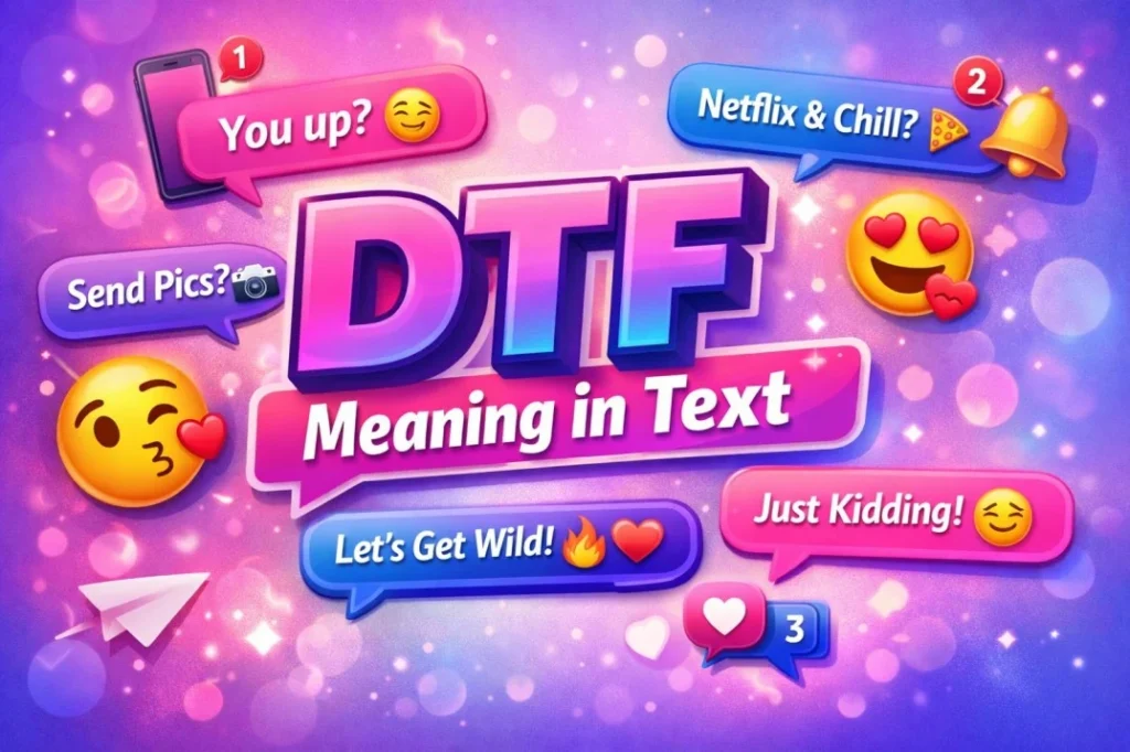 DTF Meaning in Text
