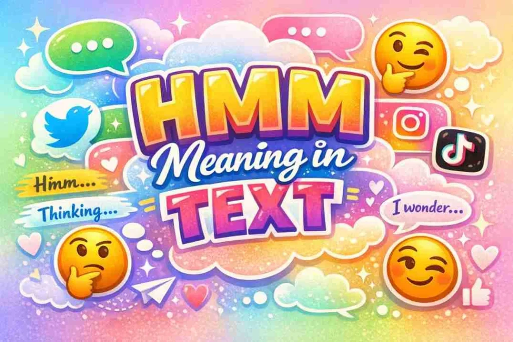 HMM Meaning in Text