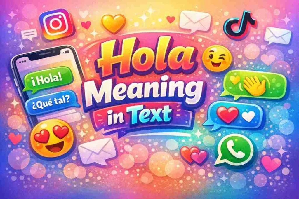 “Hola” in Texting
