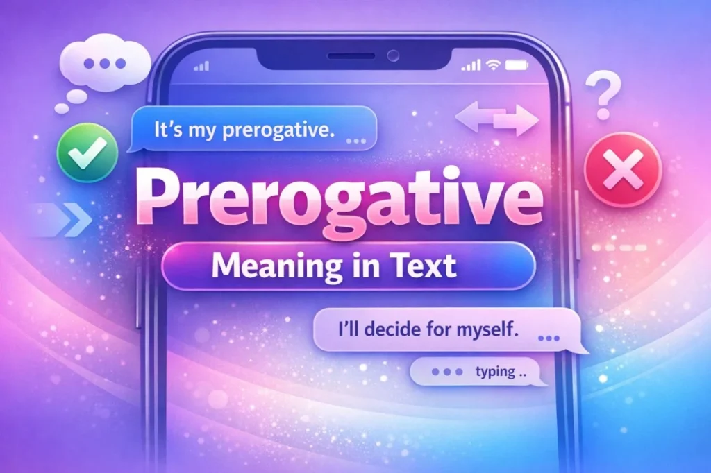 Prerogative Meaning in Text