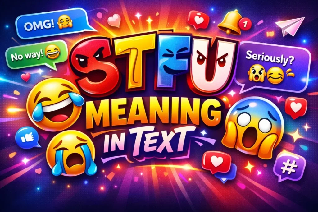 STFU Meaning in Text