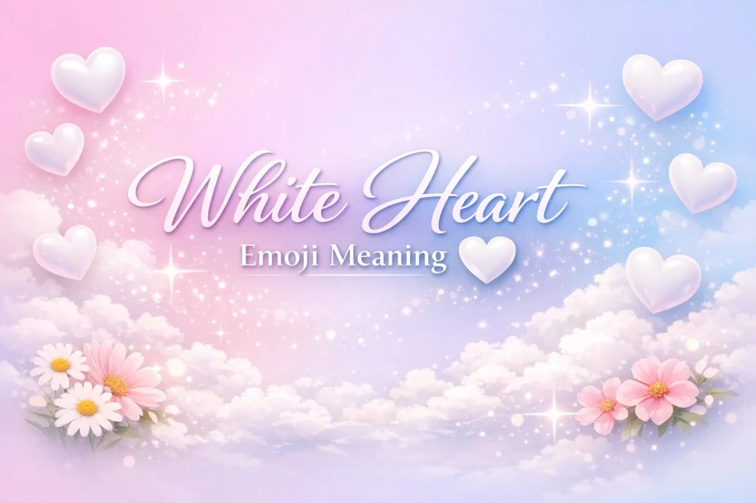 White Heart Emoji Meaning