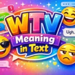 WTV Meaning in Text
